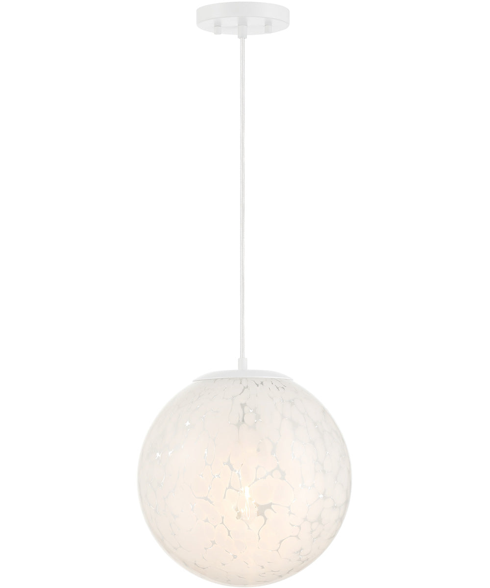 Circo  1 Light Pendant Matte White