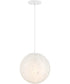 Circo  1 Light Pendant Matte White