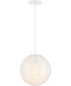 Circo  1 Light Pendant Matte White