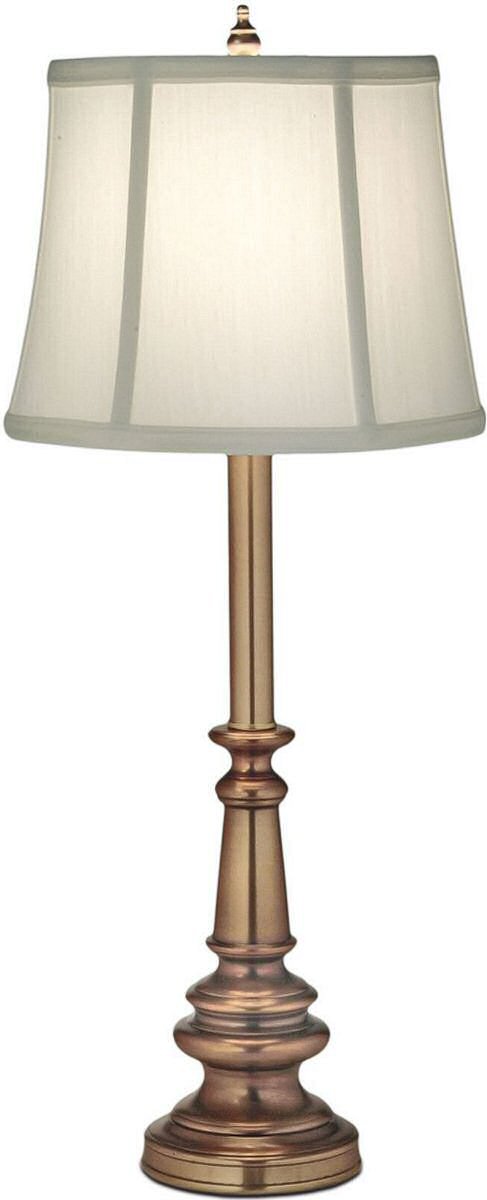 25"H Buffet Lamp Antique Brass