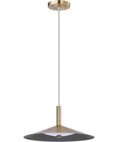 Corrine  Pendant Burnished Brass