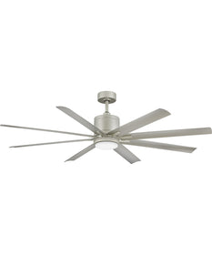 Vantage 66" LED Smart Fan Brushed Nickel