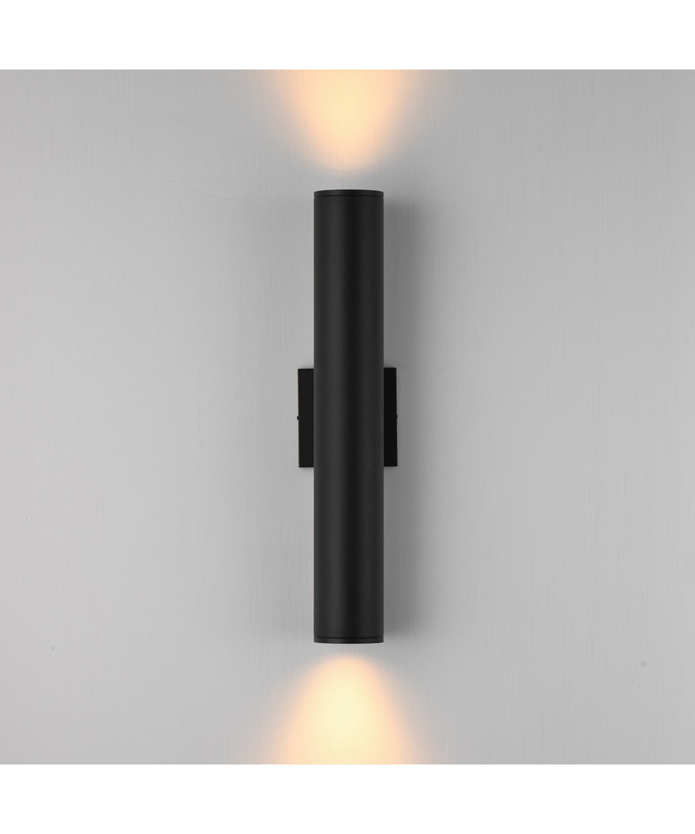 Caldera Outdoor Wall Sconce - 20 inch Black