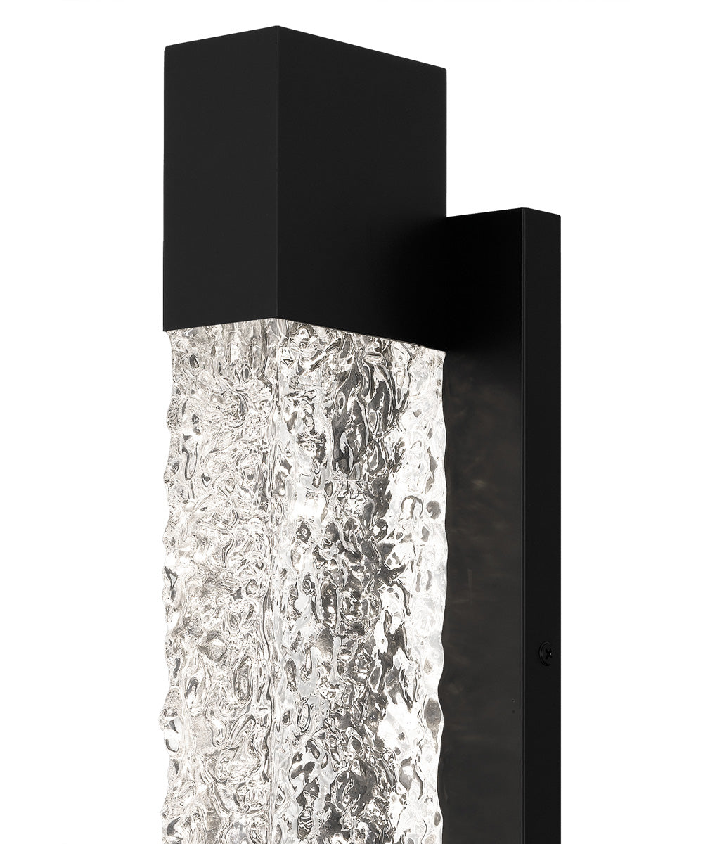 Solace Large Outdoor Wall Light  Coastal Armour Aluminum Matte Black