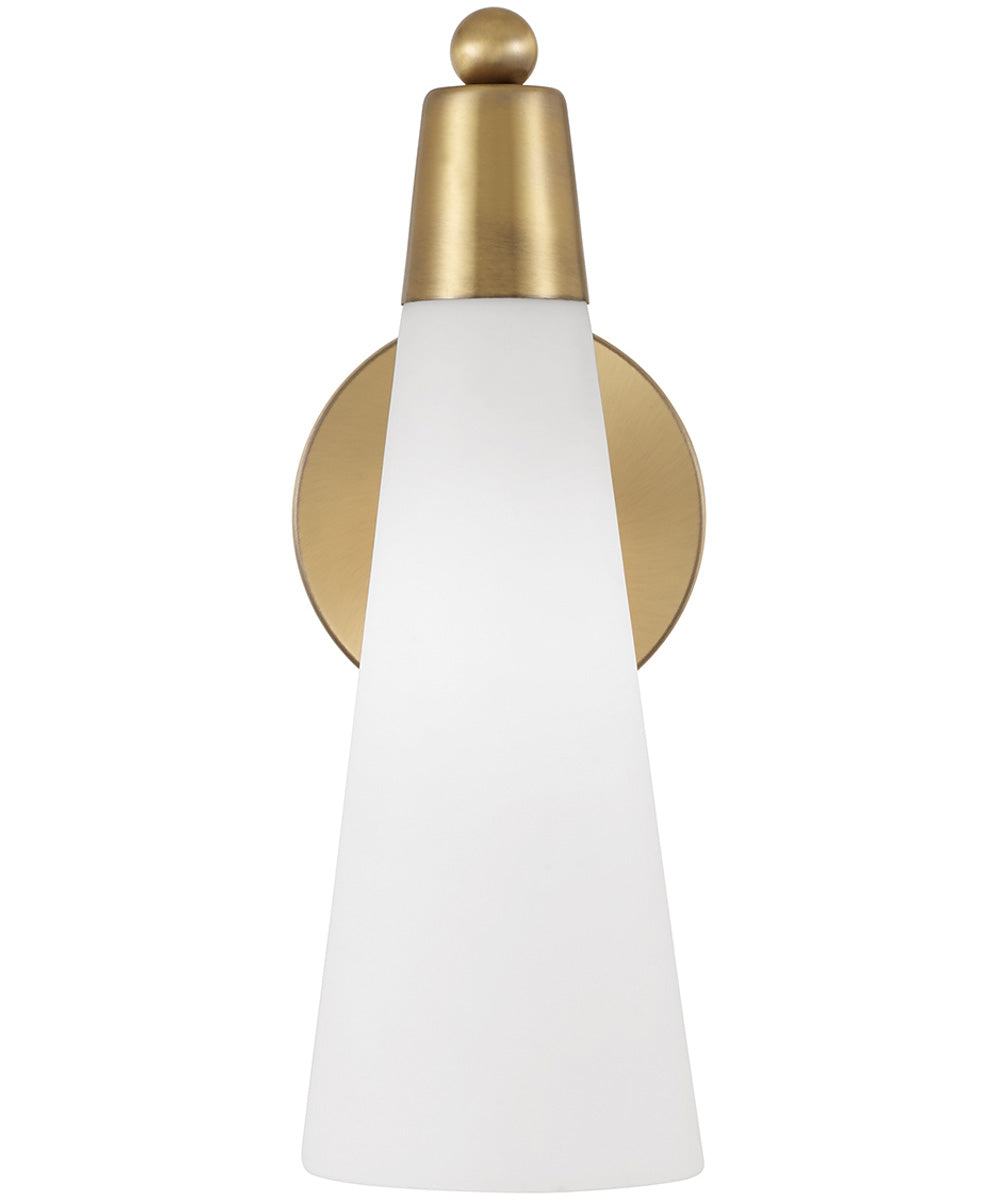 Tess 1-Light Sconce Aged Brass