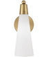 Tess 1-Light Sconce Aged Brass