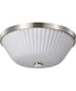 Royale 3-Light Close-to-Ceiling Brushed Nickel