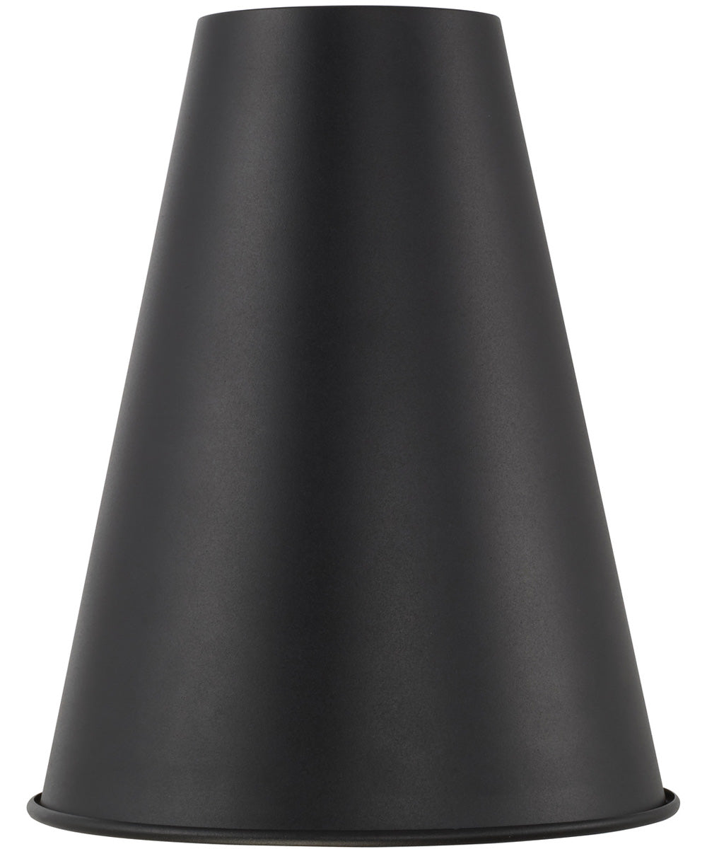 Yardley 1-Light Outdoor Wall-Lantern Black