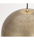 Aurelia 20 inch 1-Light Pendant Weathered Brass