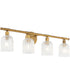 Meriam 4-light Bath Vanity Light Brushed Brass