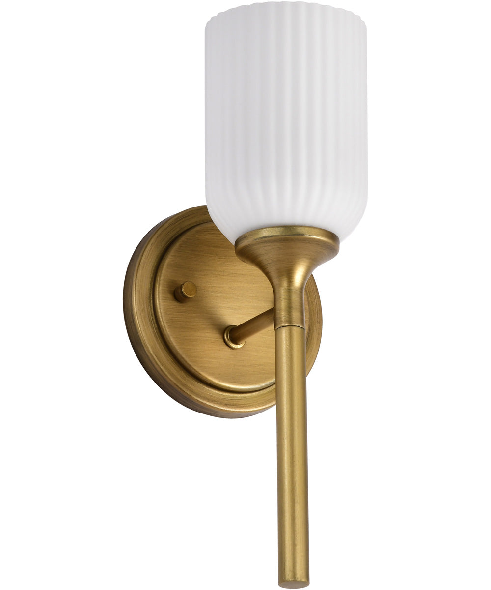 Solara 1-Light Vanity & Wall Natural Brass