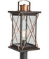 Barlowe 1-Light Post Lantern Antique Bronze