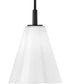 Honey 1-Light Small Pendant in Black