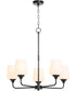 Raymond Chandelier Matte Black