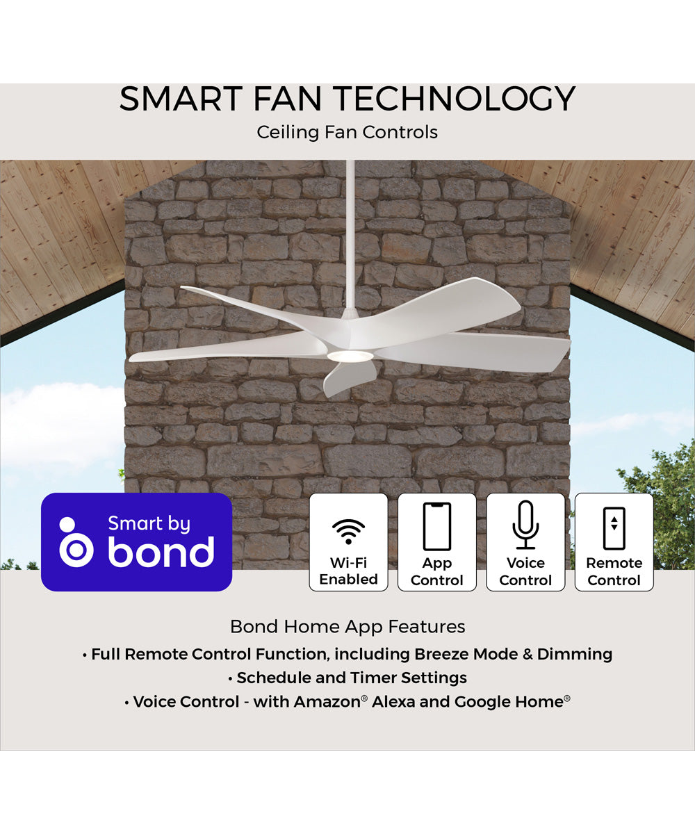 Velto 60-in. 3-Blade LED Modern Ceiling Fan Champagne Bronze