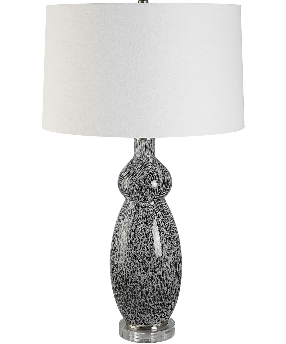 Velino Curvy Glass Table Lamp