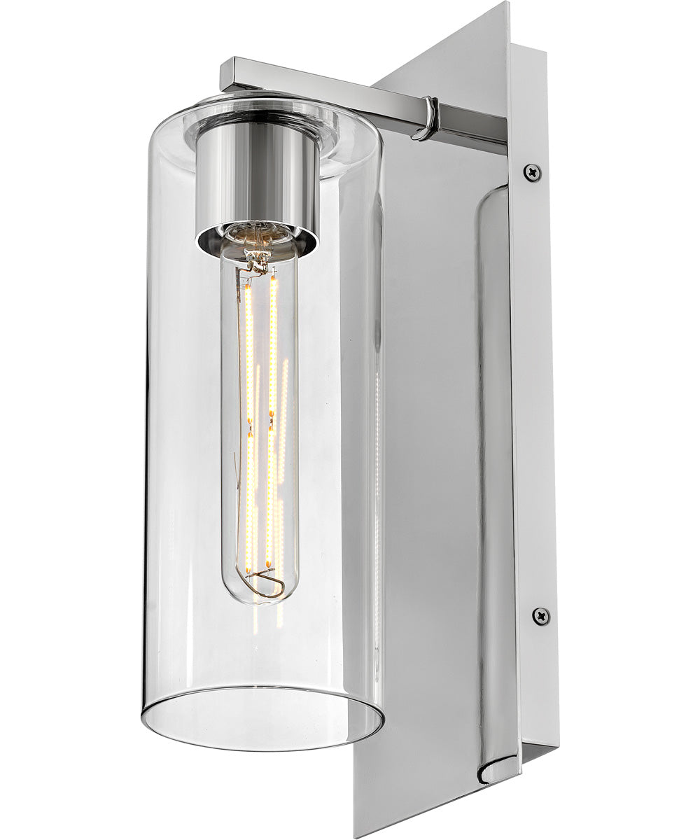 Lane 1-Light Medium Single Light Sconce in Polished Nickel
