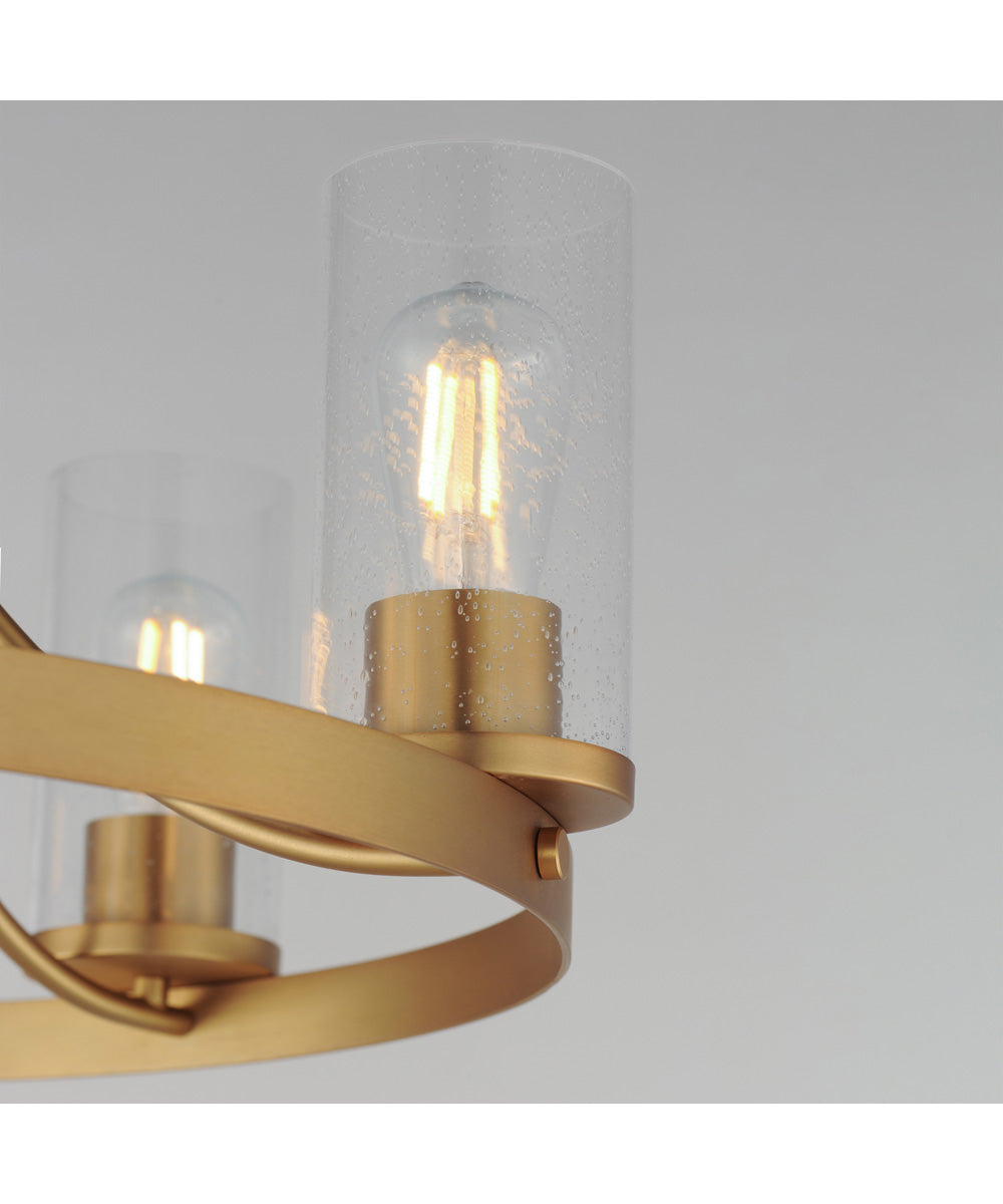 Livingston 5-Light Chandelier Natural Aged Brass