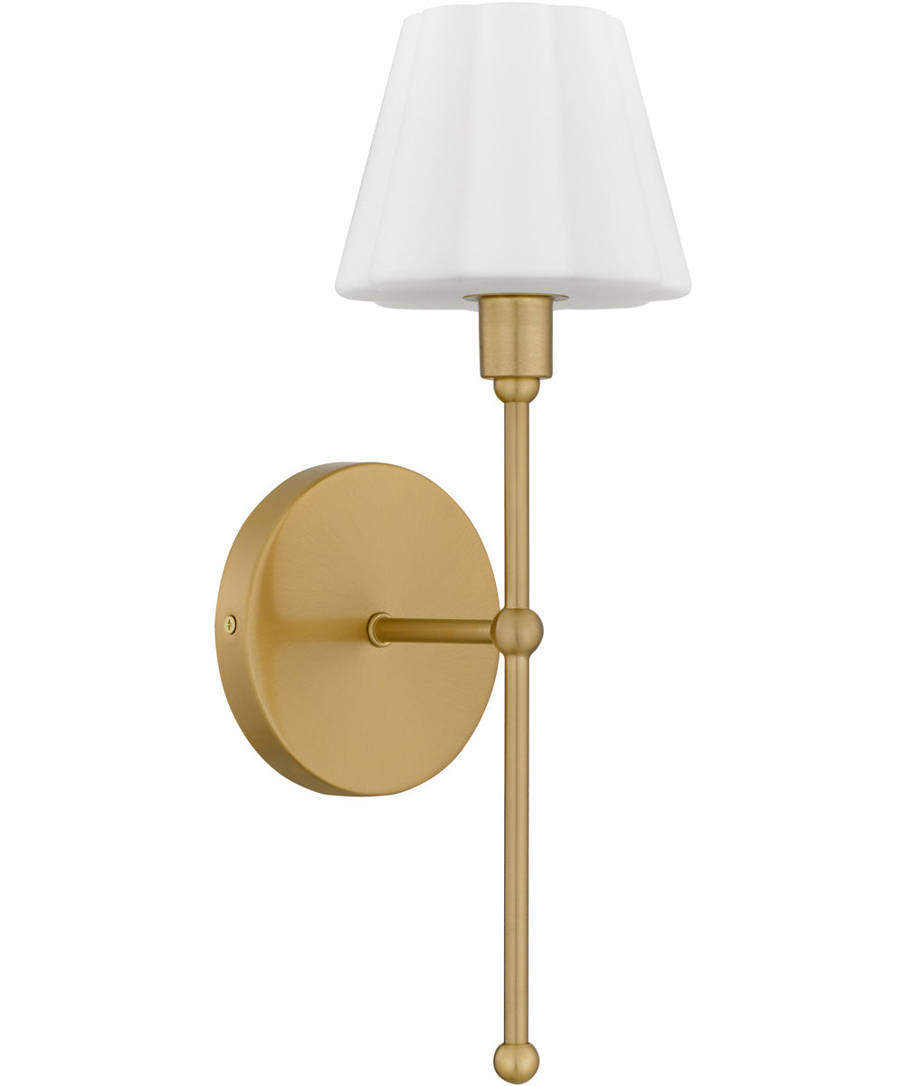 Irena 1-light Wall Sconce Brushed Gold