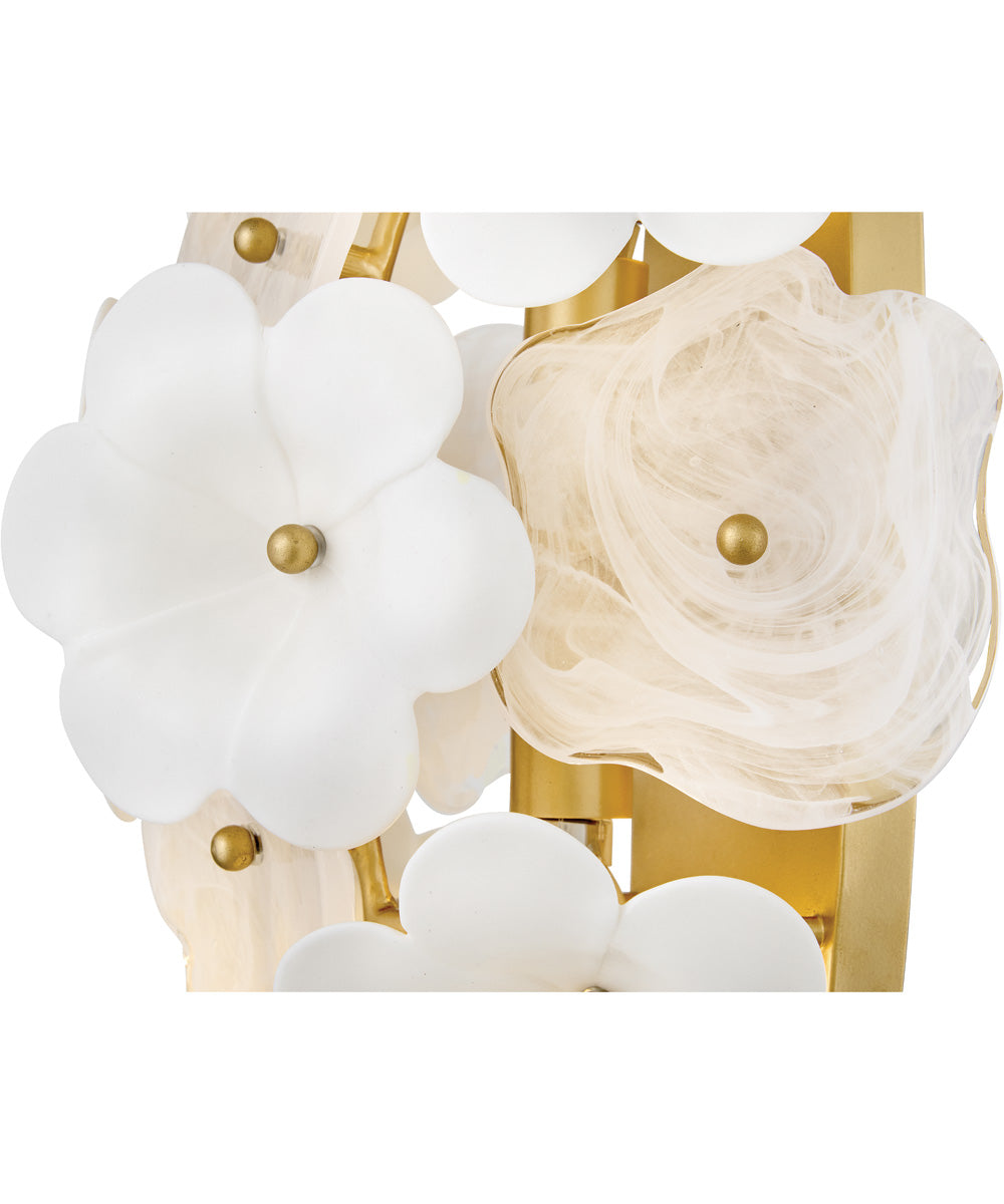 Marianne 2-Light Medium Two Light Sconce in Deluxe Gold