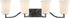 34"W Chester 4-Light Vanity & Wall Iron Black
