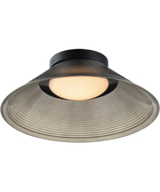 Jensen 12 inch Wall Sconce/Flush Mount Black