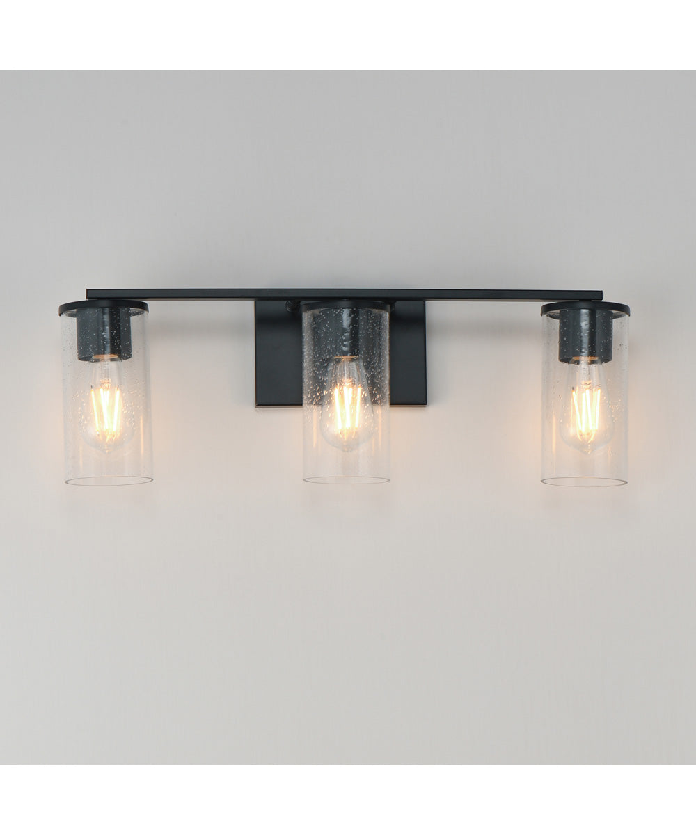 Livingston 3-Light Bath Vanity Black