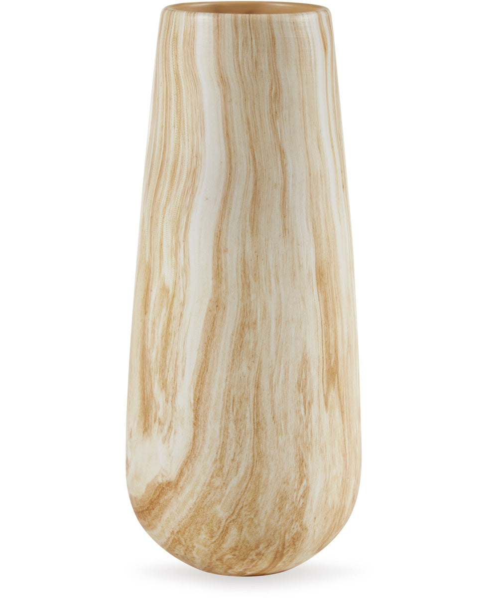 Cammen Vase Tan/White