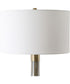 Rhine Brown Glass Table Lamp