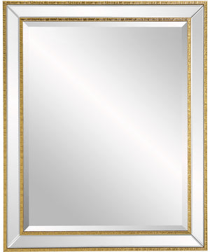 27x33" Wall Mirror in Gold