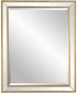 27x33" Wall Mirror in Gold