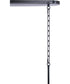 Council 6-Light Lighting Flat Black/Satin Brass