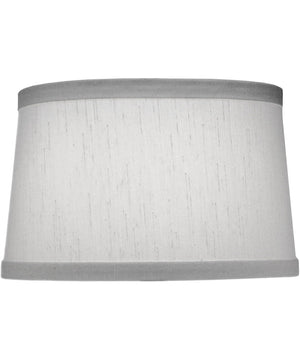 14x16x10 Global White Tapered Drum Hardback Lampshade
