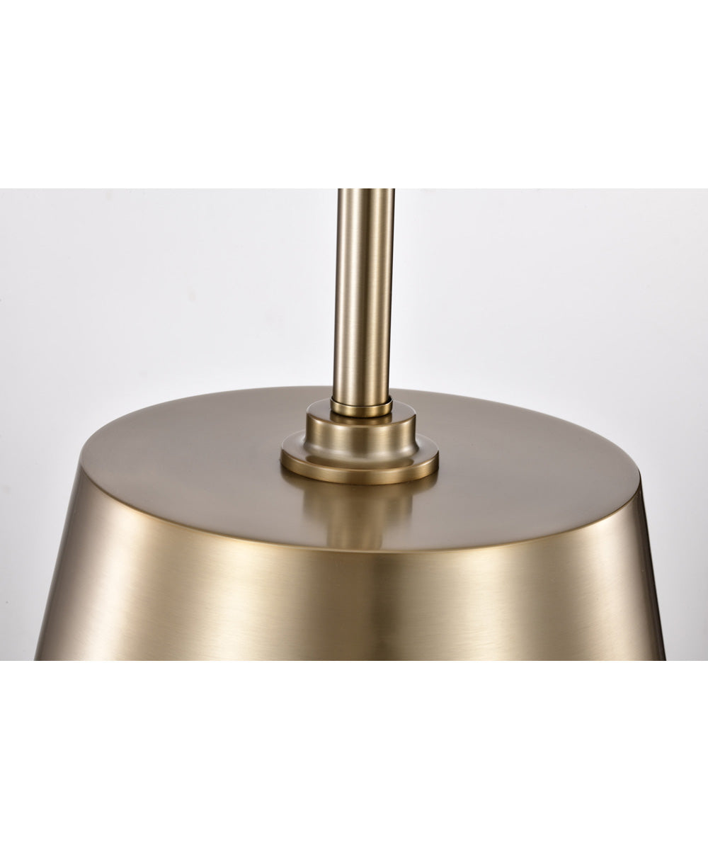 Alexis 1-Light Pendant Burnished Brass / Gold