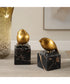Golden Finch Bird Figurines Set of 2