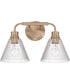Pleated 2-Light Lighting Premium Bronze