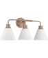 Pleated II 3-Light Lighting Premium Bronze