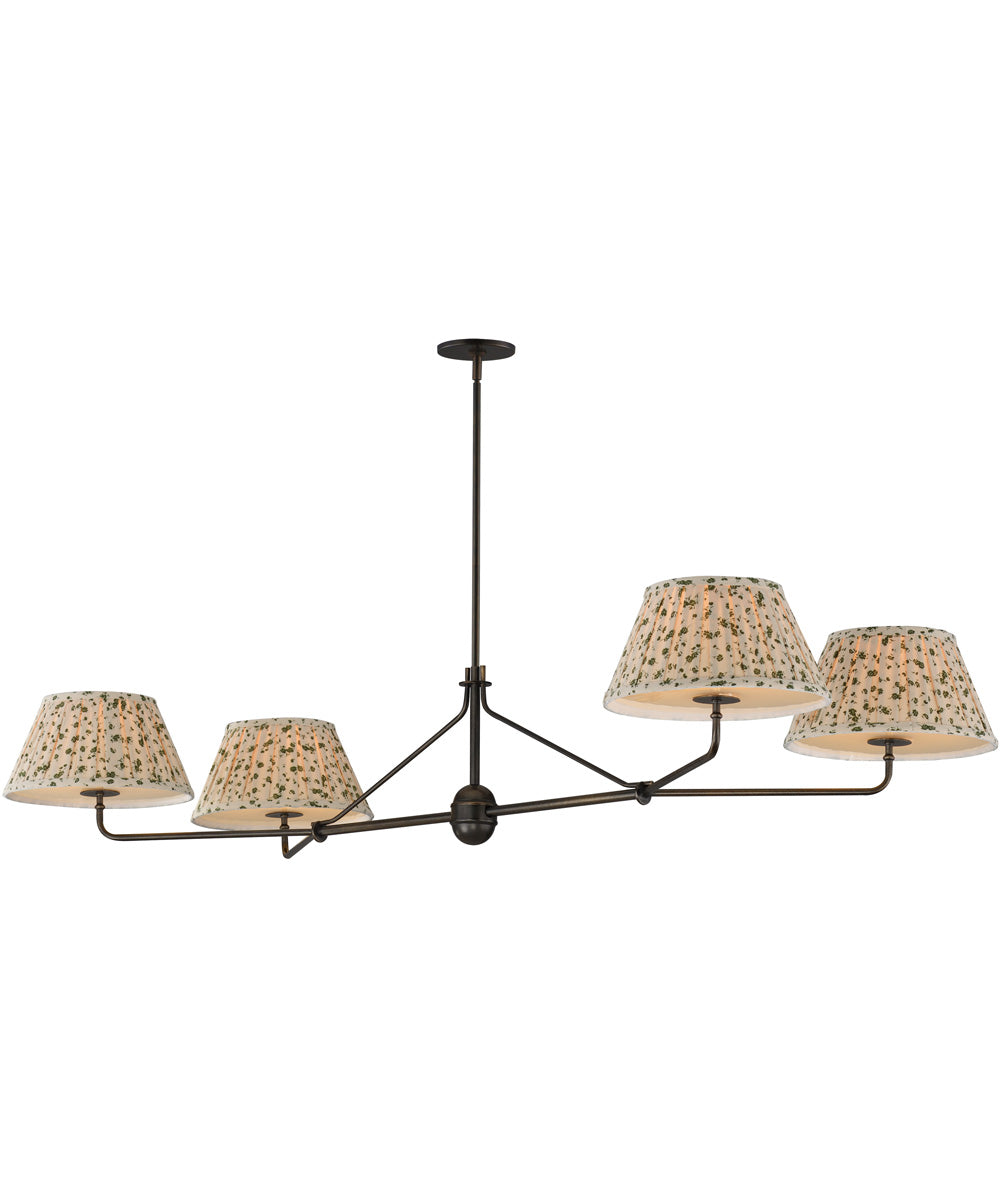 Dunbridge 4-Light Chandelier Antique Bronze
