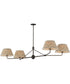 Dunbridge 4-Light Chandelier Antique Bronze