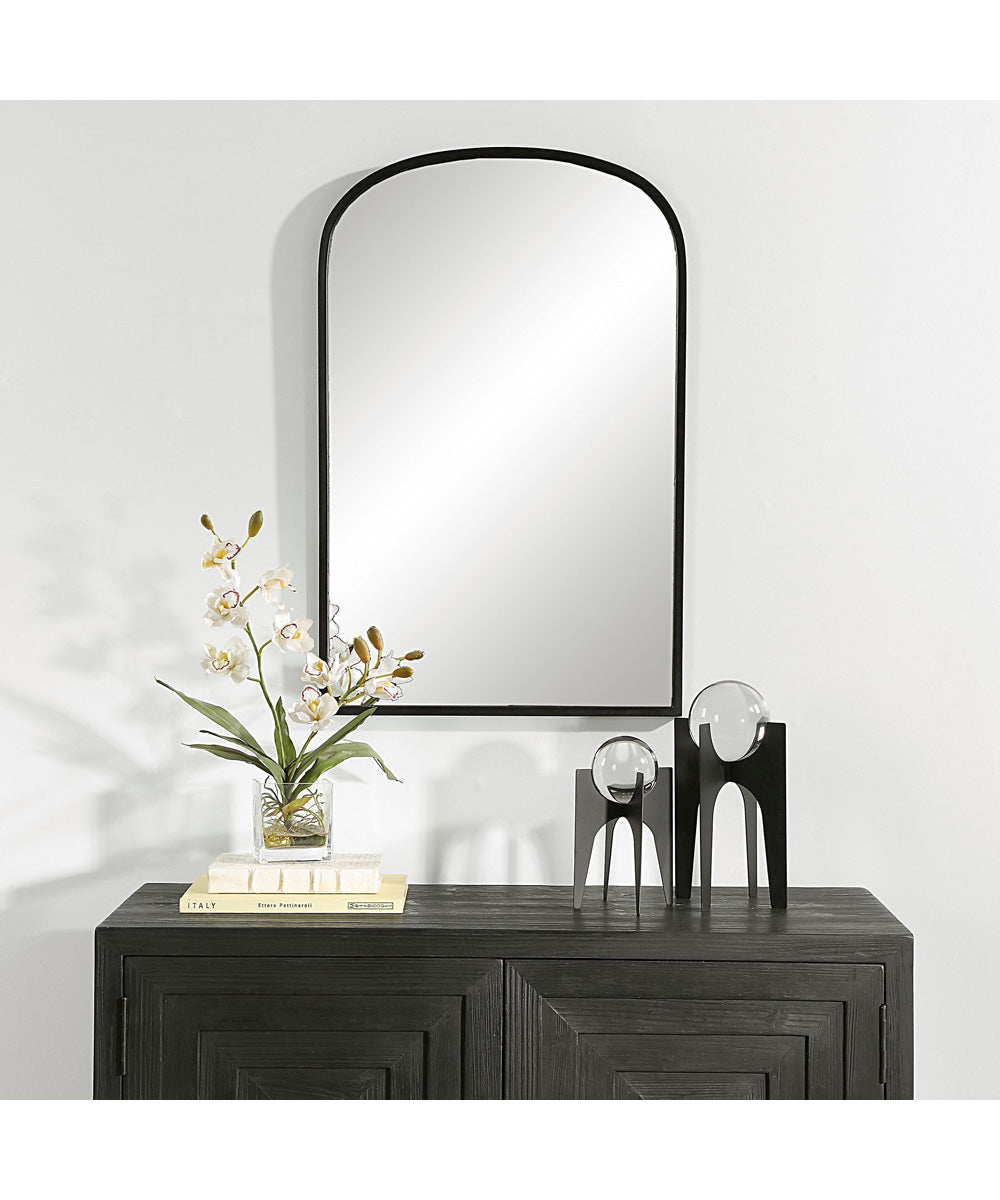 22x34" Wall Mirror with Satin Black