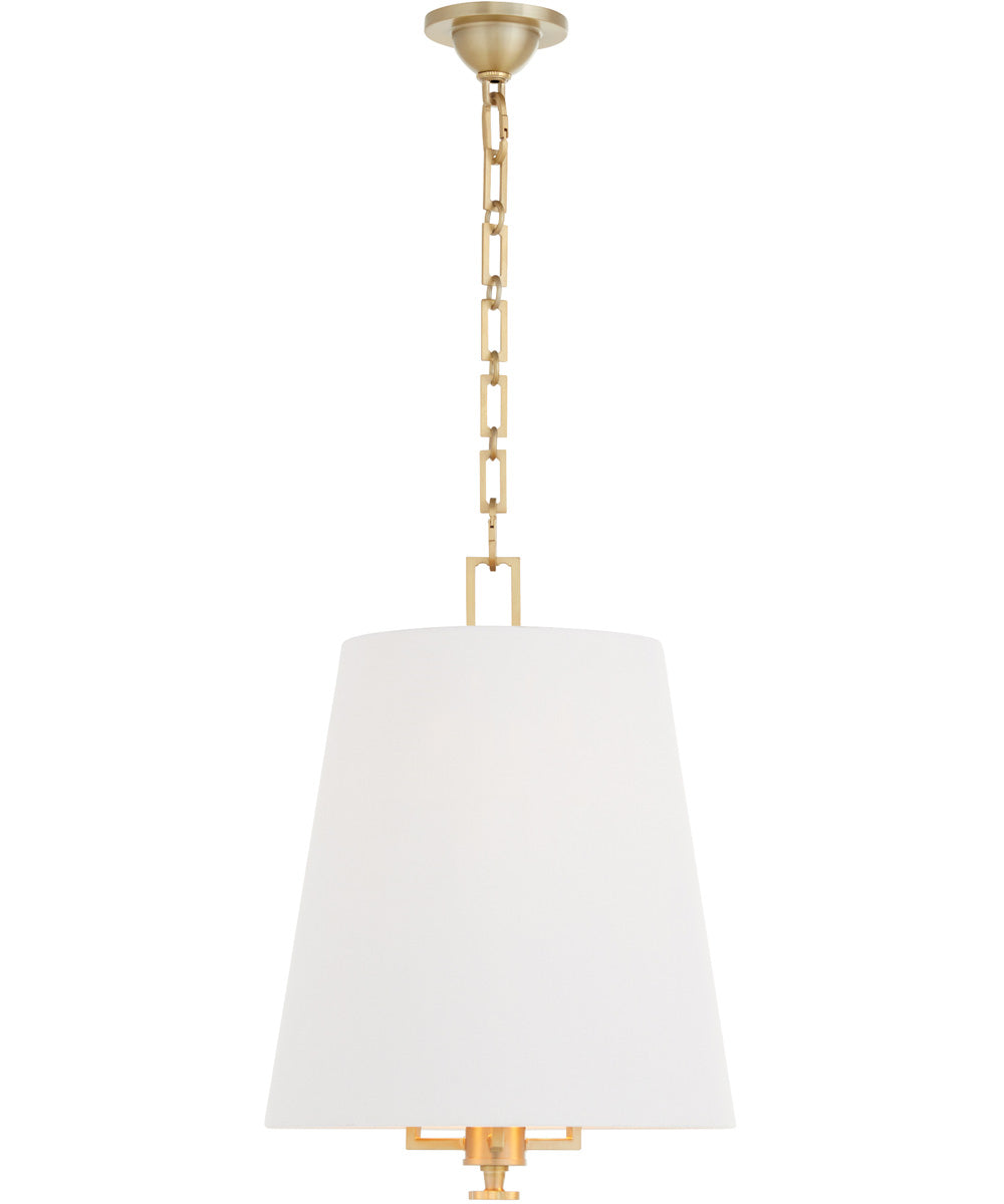 Karnes 3-light Pendant Aged Brass