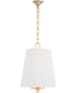 Karnes 3-light Pendant Aged Brass