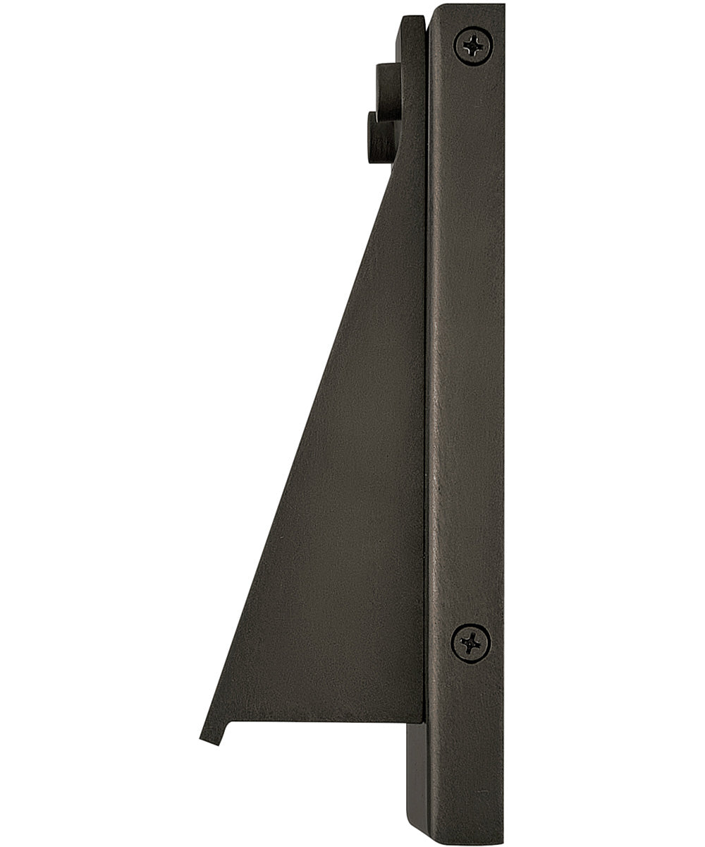 Fold LED-Light Extra Small Wall Mount Lantern in Black Oxide
