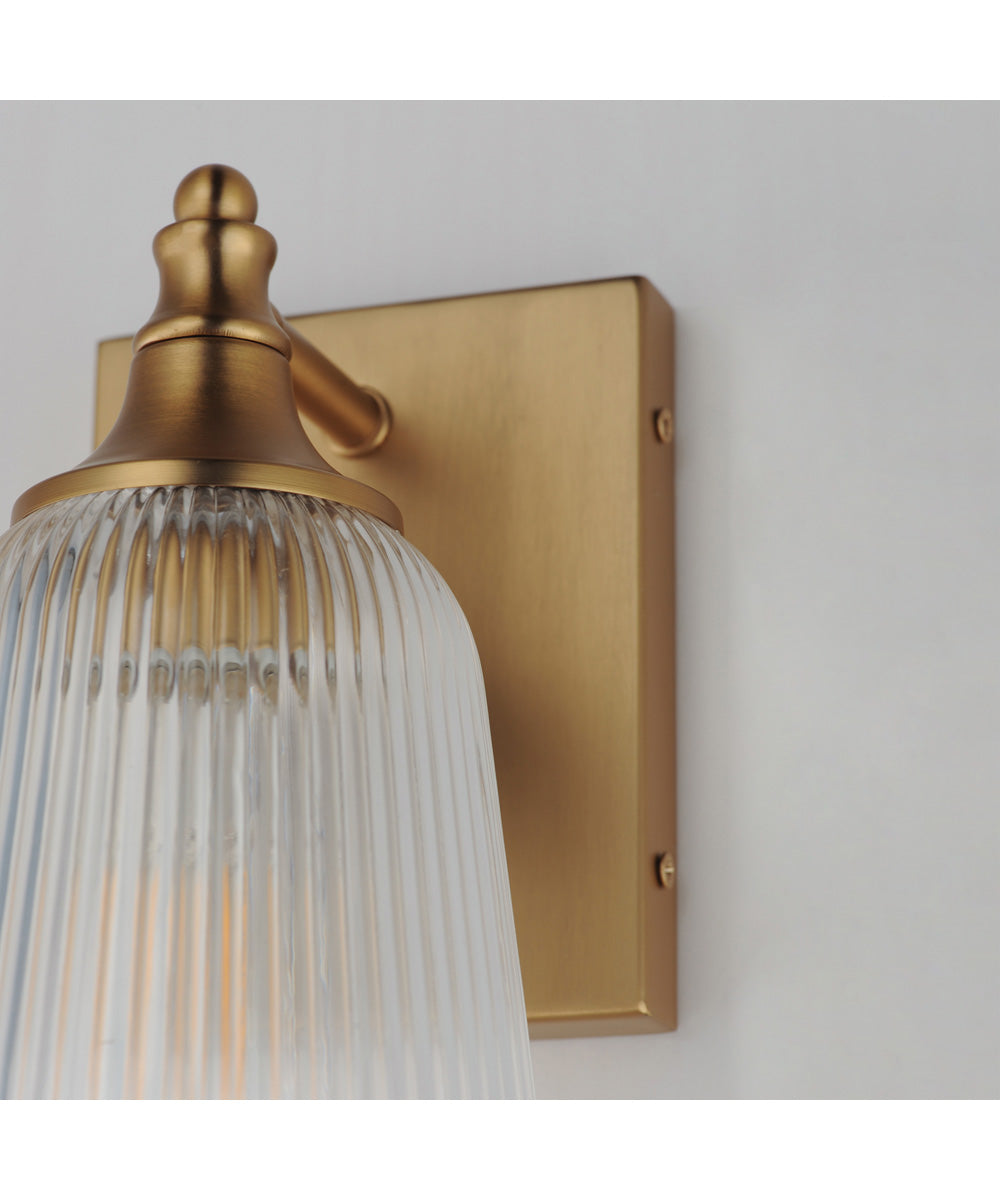 Julip 1-Light Bath Vanity Natural Aged Brass