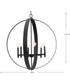 Allegheny 6-Light Pendant Matte Black