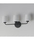 Durham 3-Light Bath Vanity Black