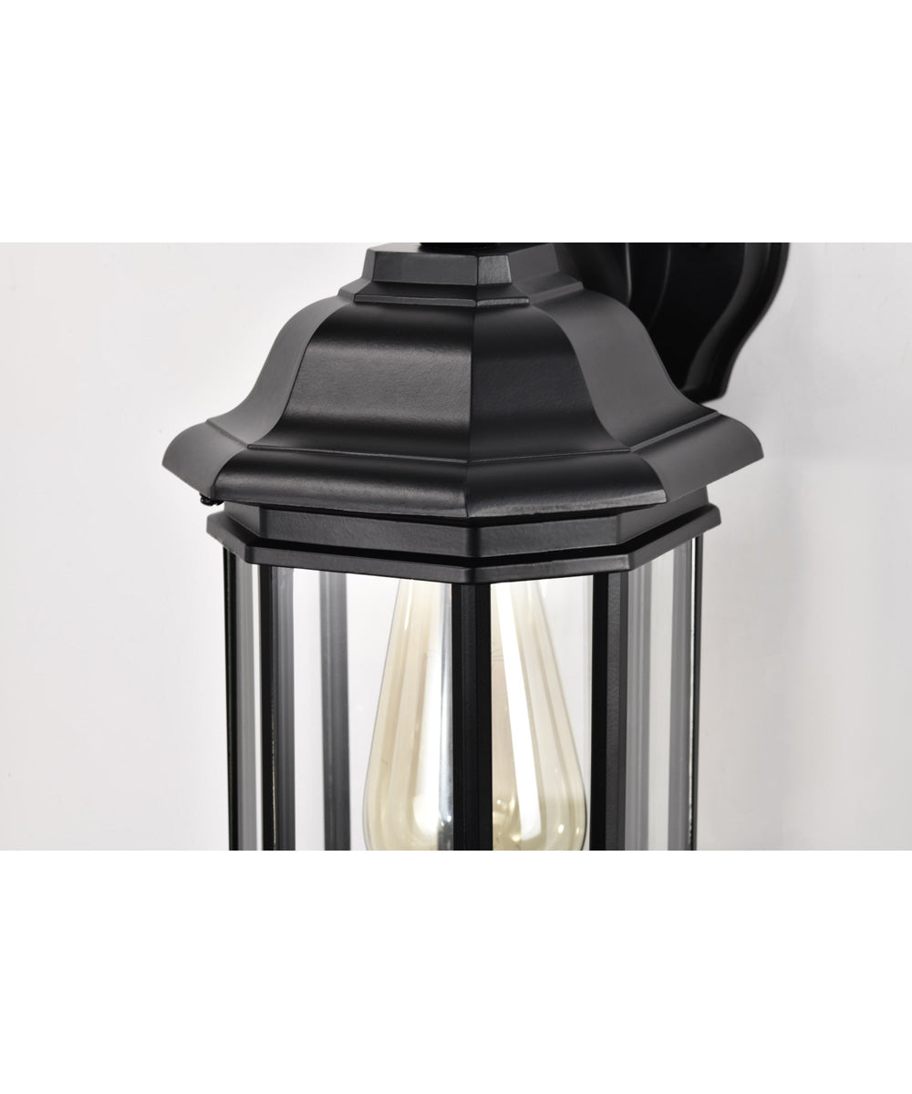 Hopkins 1-Light Outdoor Matte Black