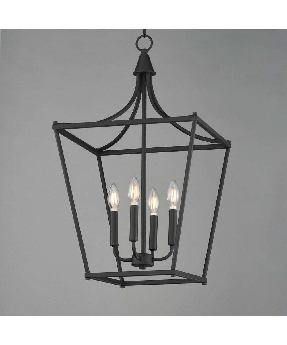 Clifton 4-Light Pendant Black