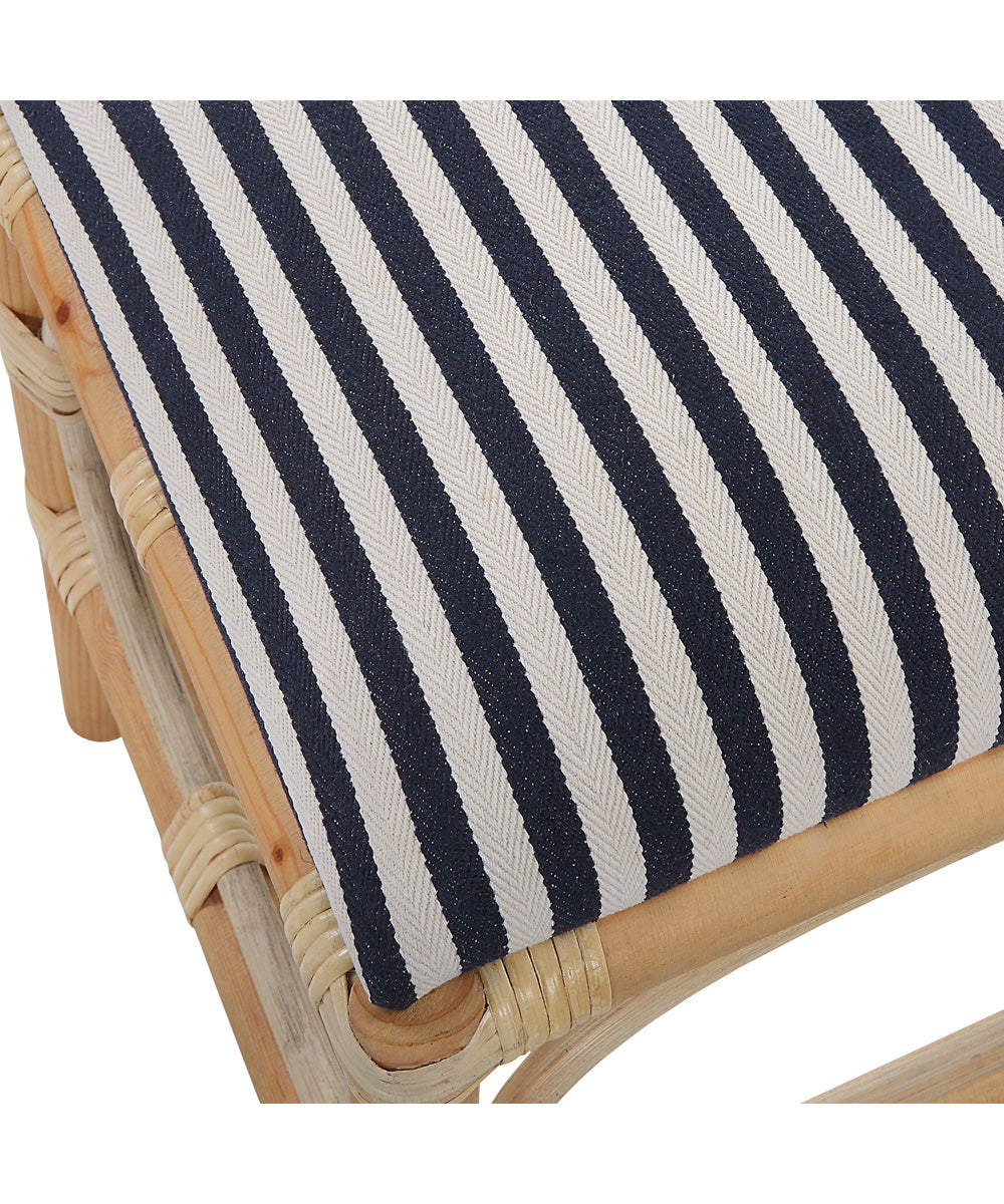 Laguna Small Striped Bench