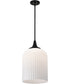 Solara 1-Light Pendant Matte Black